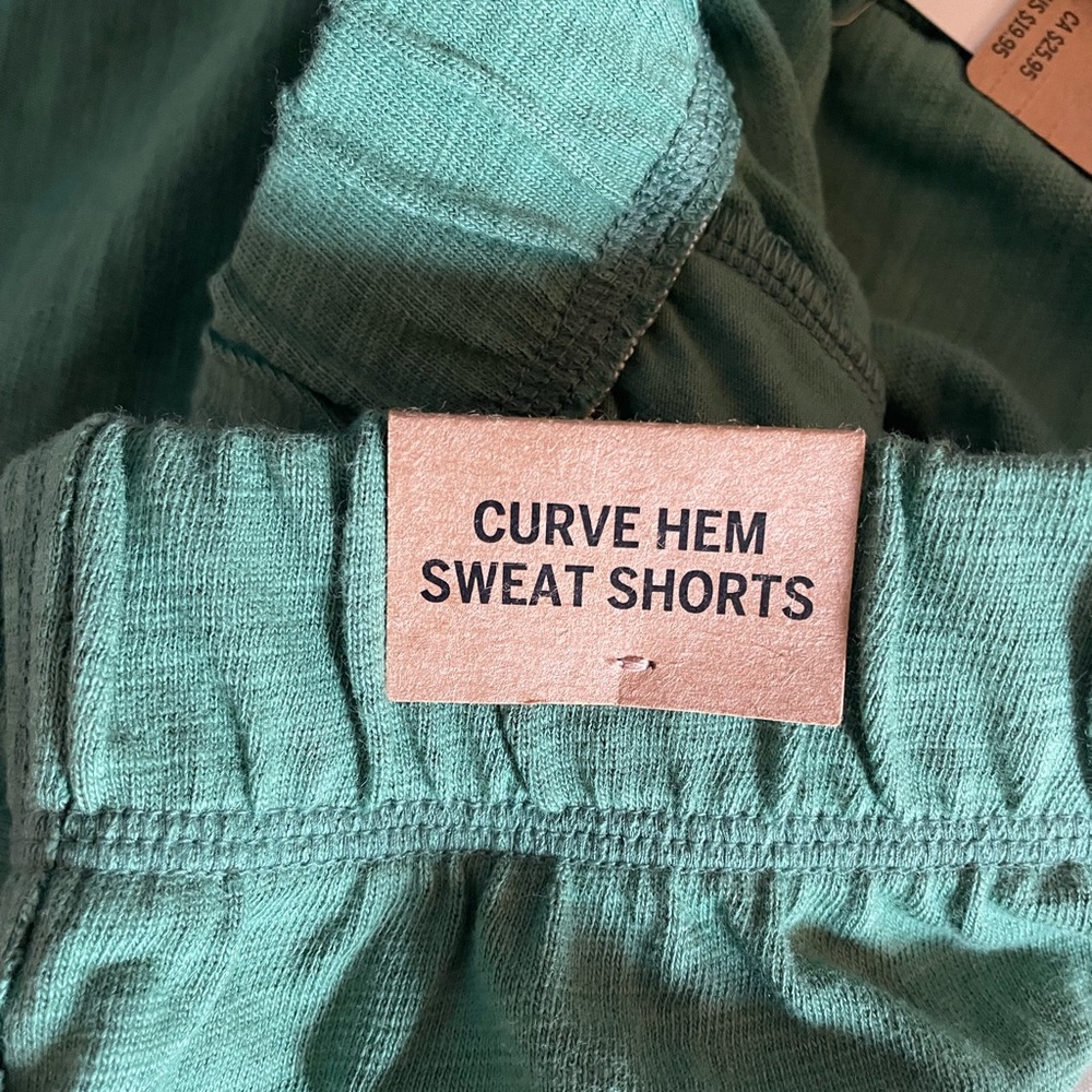 NWT Pink Victorias Secret Curve Hem shorts